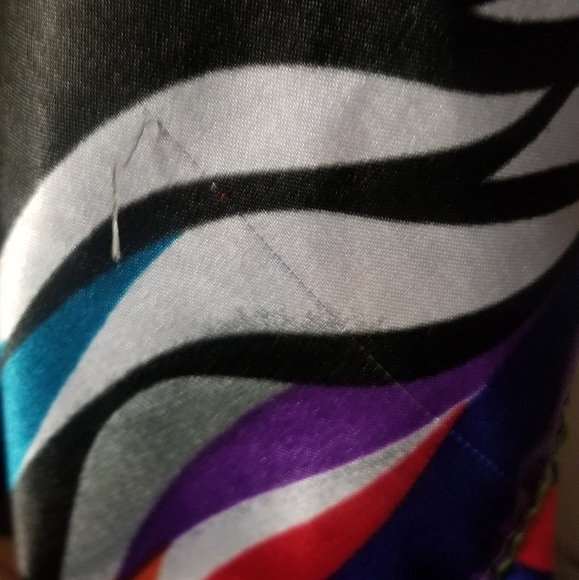 SOLD! Satin long kaftan - Picture 10 of 10